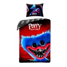 POSCIEL BAWELNIANA 140 X 200 CM POPPY PLAYTIME PPT-1100BL