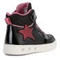 SHOES GEOX SKYLIN GEOX SKYLIN BLACK/FUCHSIA LED LIGHTS