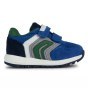 SNEAKERSY GEOX ALBEN BOY ROYAL/GREEN