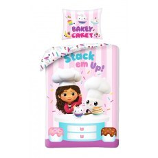 POSCIEL BAWELNIANA 140 X 200 CM GABBY'S DOLLHOUSE GAB-0809BL
