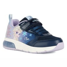 SNEAKERSY GEOX SPACECLUB FROZEN NAVY/SKY LED LIGHTS