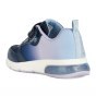 SNEAKER GEOX SPACECLUB FROZEN NAVY/SKY LED LIGHTS