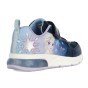 SNEAKER GEOX SPACECLUB FROZEN NAVY/SKY LED LIGHTS