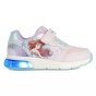 SNEAKERSY GEOX SPACECLUB DISNEY PRINCESS PINK/WATERSEA LED LIGHTS