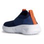 SNEAKERS GEOX ASSISTER NAVY/ORANGE LED LIGHTS