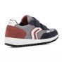 SNEAKERSY GEOX ALBEN BOY LT GREY/NAVY