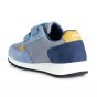 SNEAKERSY GEOX ALBEN BOY LT GREY/YELLOW