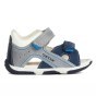 SANDAŁY GEOX TAPUZ BABY BOY GREY/NAVY
