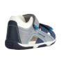 SANDALS GEOX TAPUZ BABY BOY GREY/NAVY