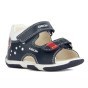 SANDAŁY GEOX TAPUZ BABY BOY NAVY/RED