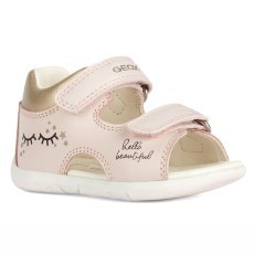 SANDALS GEOX TAPUZ BABY GIRL ROSE/GOLD