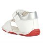 SANDAŁY GEOX TAPUZ BABY GIRL WHITE/RED
