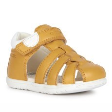 SANDALS GEOX MACCHIA BABY OCHREYELLOW