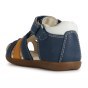 SANDALS GEOX MACCHIA BABY NAVY/DK YELLOW