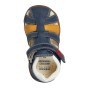 SANDAŁY GEOX MACCHIA BABY NAVY/DK YELLOW