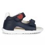 SANDALS GEOX MACCHIA BABY BOY FIRST STEP NAVY