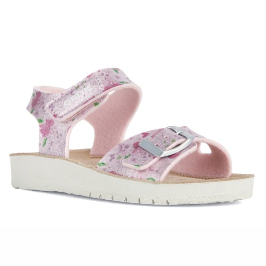 SANDAŁY GEOX COSTAREI GIRL PINK