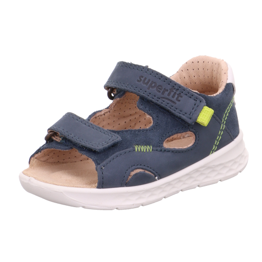SANDAŁY SUPERFIT LAGOON BLAU/GRÜN 1-000510-8010
