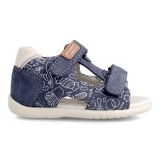 SANDALS GARVALIN FIRST STEPS 222603-A AZUL Y FUN
