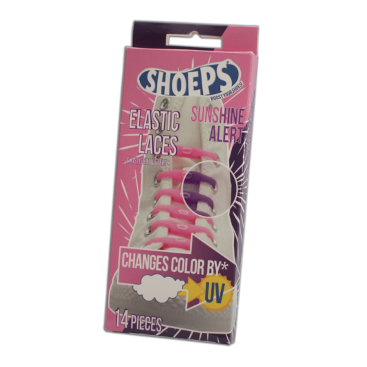 SHOEPS ELASTIC LACES CHANGES COLOR BY 14 PIECES