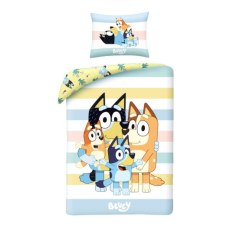 POSCIEL BAWELNIANA 140 X 200 CM BLUEY BY-8594BL