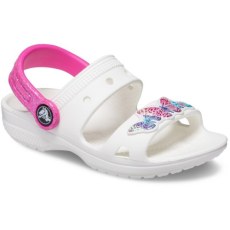 CROCS CLASSIC EMBELLISHED SANDAL 207803 WHITE