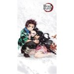 RĘCZNIK KĄPIELOWY PLAŻOWY 70 X 140 CM DEMON SLAYER DS-4328T