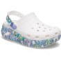 CHODAKI CROCS KIDS CLASSIC CUTIE BUTTERFLY CLOG 208298 WHITE/MULTI
