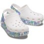 CHODAKI CROCS KIDS CLASSIC CUTIE BUTTERFLY CLOG 208298 WHITE/MULTI