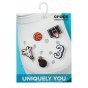 CROCS JIBBITZ™ CHARMS 10009750 BASKETBALL STAR 5-PACK