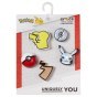 CROCS JIBBITZ™ CHARMS 10009998 ELEVATED POKEMON 5-PACK