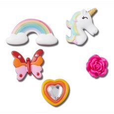 CROCS JIBBITZ™ CHARMS PRZYPINKI 10011076 PLASTIC FANTASTIC WHIMSICAL 5-PACK