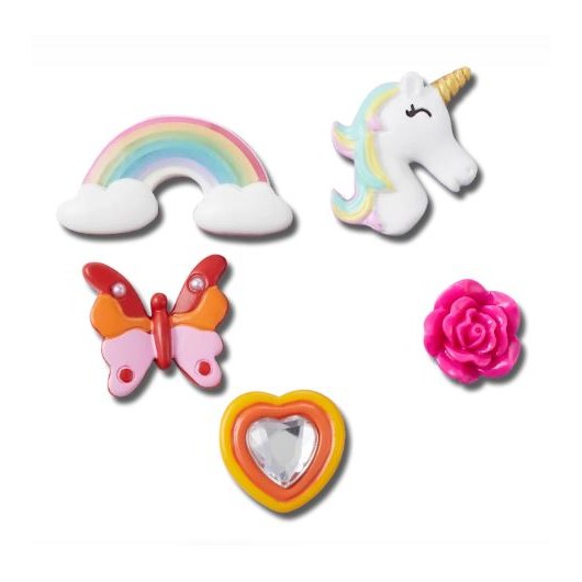 CROCS JIBBITZ™ CHARMS PRZYPINKI 10011076 PLASTIC FANTASTIC WHIMSICAL 5-PACK