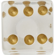 CROCS JIBBITZ CHARMS PRZYPINKA 10011410 CLEAR DICE