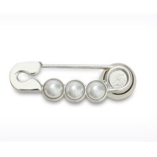 CROCS JIBBITZ™ CHARMS PRZYPINKA 10011088 PEARL SAFETY PIN