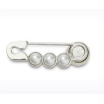CROCS JIBBITZ CHARMS PRZYPINKA 10011088 PEARL SAFETY PIN