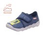 PANTOFLE TEKSTYLNE KAPCIE SUPERFIT BUBBLE BLAU 1-006274-8010