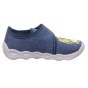PANTOFLE TEKSTYLNE KAPCIE SUPERFIT BUBBLE BLAU 1-006274-8010