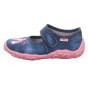 PANTOFLE TEKSTYLNE KAPCIE SUPERFIT BONNY BLAU 1-800282-8050