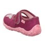 PANTOFLE TEKSTYLNE KAPCIE SUPERFIT BONNY ROT 1-000280-5010