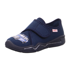 PANTOFLE TEKSTYLNE KAPCIE SUPERFIT BENNY BLAU/WEISS 0-800298-8000