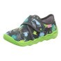 PANTOFLE TEKSTYLNE KAPCIE SUPERFIT BUBBLE GRAU/MEHRFARBIG 1-006273-2010