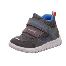 TRZEWIKI SUPERFIT SPORT7 MINI GRAU/BLAU 1-006189-2000 GORE-TEX