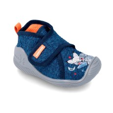 PANTOFLE TEKSTYLNE KAPCIE BIOMECANICS 231292-A AZUL MARINO