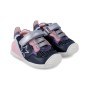 SHOES BIOMECANICS FIRST STEP 231115-A NEGRO Y MALVA