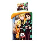 SINGLE DUVET SET 140 X 200 CM DEMON SLAYER DS-4061BL