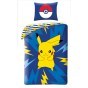 SINGLE DUVET SET 140 X 200 CM POKEMON PIKACHU POK-605BL