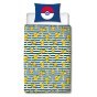 SINGLE DUVET SET 140 X 200 CM POKEMON PIKACHU POK-605BL