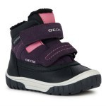 SHOES GEOX OMAR WPF BLACK/VIOLET AMPHIBIOX