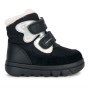 ŚNIEGOWCE GEOX WILLABOOM BLACK/LT PINK AMPHIBIOX